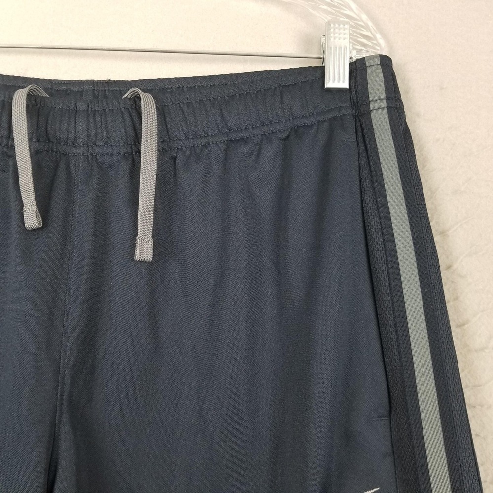 Nike Pants Mens Large Blue Gray Track Athletic Warm Up Polyester Stripe - Picture 12 of 12